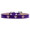 Petpal Gold Crown Widget Dog Collar; Purple Ice Cream - Size 12 PE795026